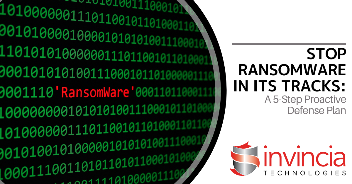 Stop Ransomware in Its Tracks